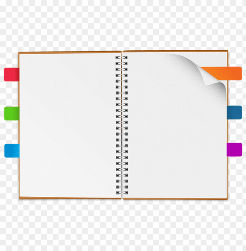 Detail Notebook Clipart Transparent Background Nomer 34