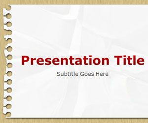 Detail Notebook Paper Background For Powerpoint Nomer 25