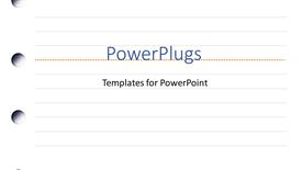 Detail Notebook Paper Background For Powerpoint Nomer 30