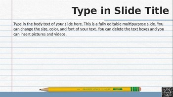 Detail Notebook Paper Background For Powerpoint Nomer 36