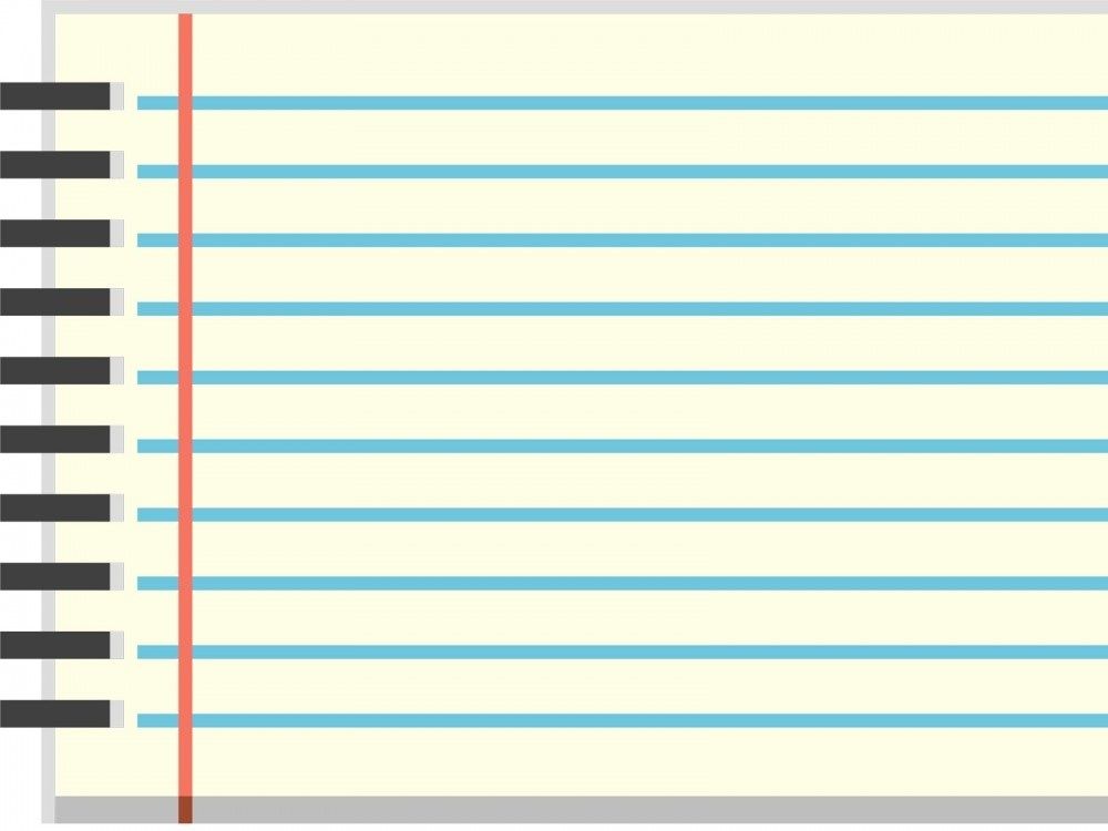 Detail Notebook Paper Background For Powerpoint Nomer 6
