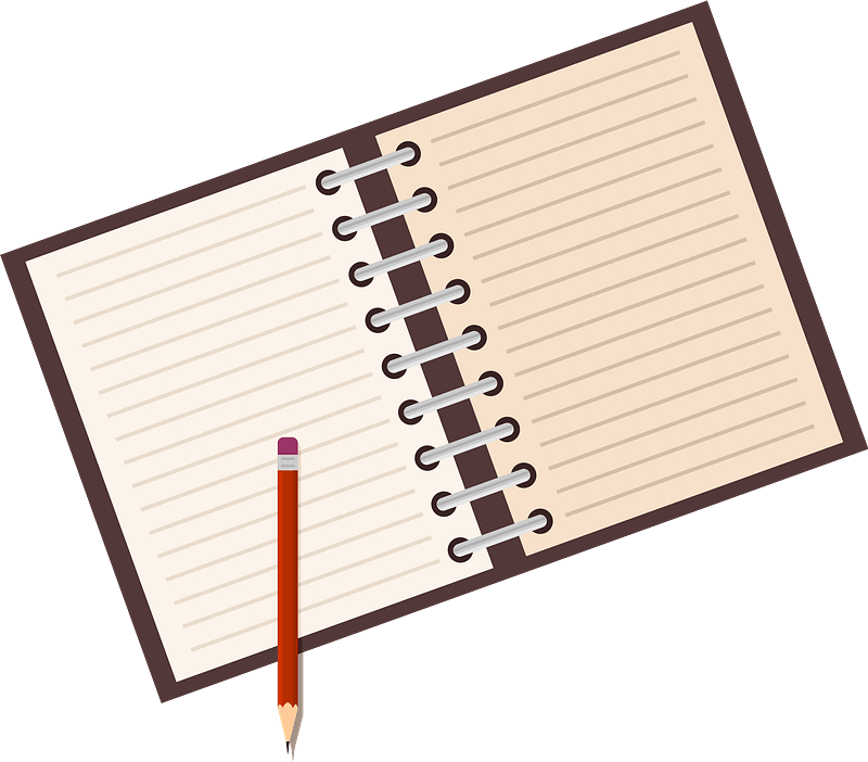 Detail Notebooks Transparent Nomer 53