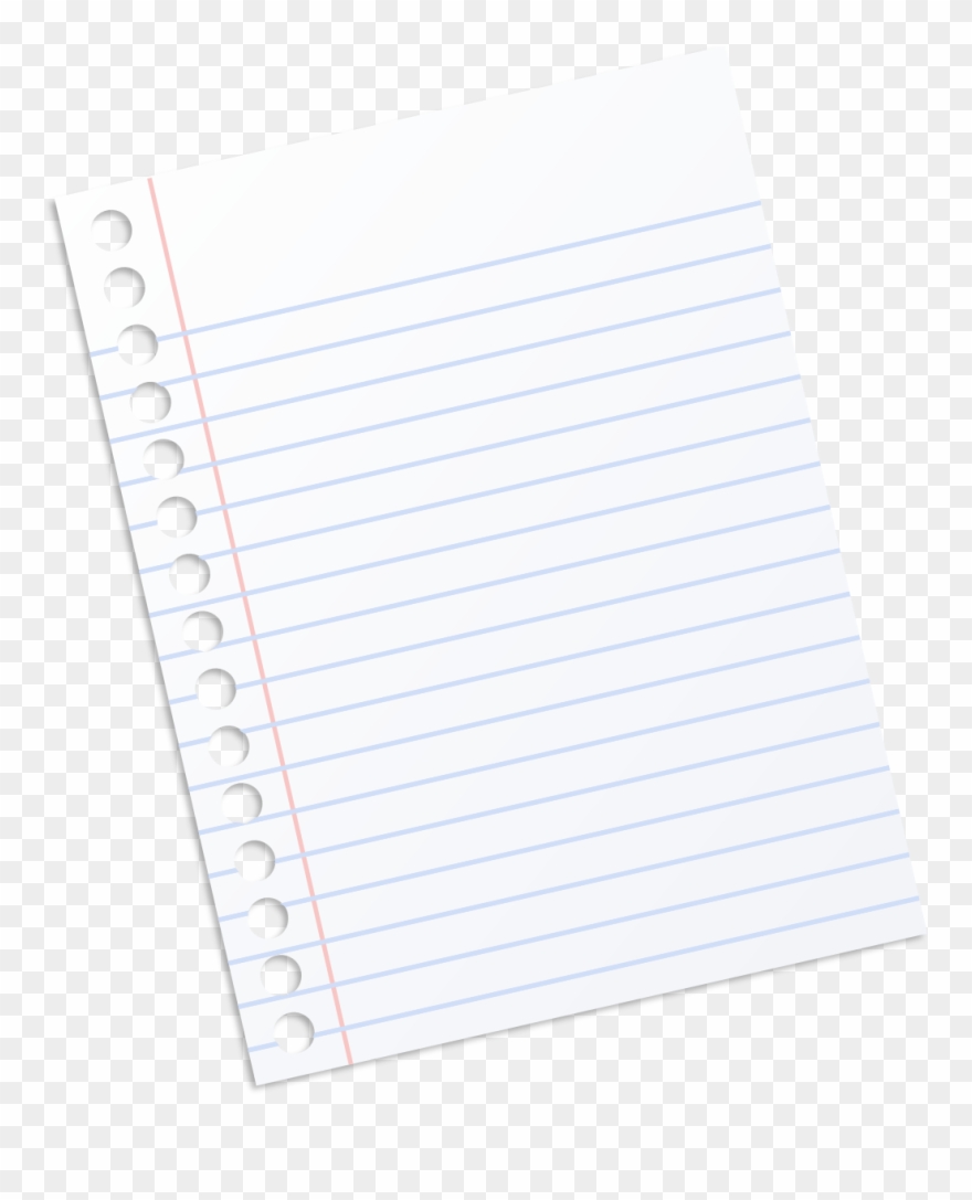 Detail Notepad Paper Png Nomer 8
