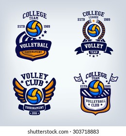 Detail Logo Klub Voli Nomer 10