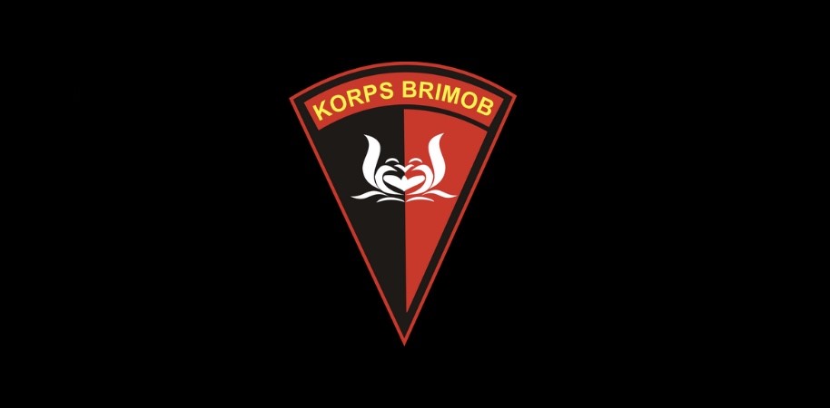 Detail Logo Korps Brimob Nomer 3