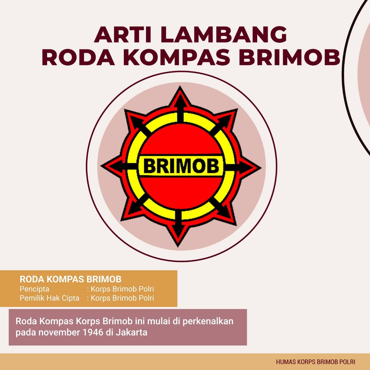 Detail Logo Korps Brimob Nomer 52