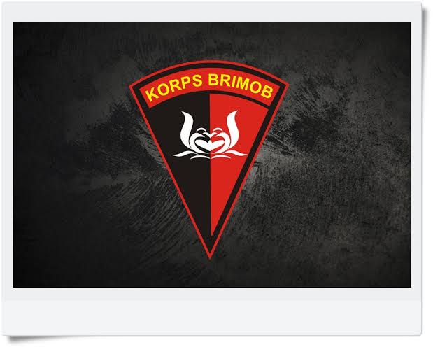 Detail Logo Korps Brimob Nomer 8