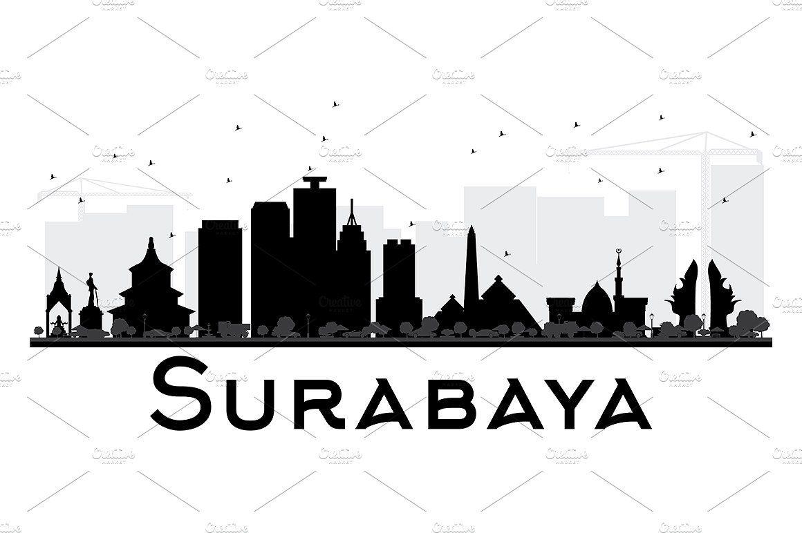 Detail Logo Kota Surabaya Hitam Putih Koleksi Nomer 13