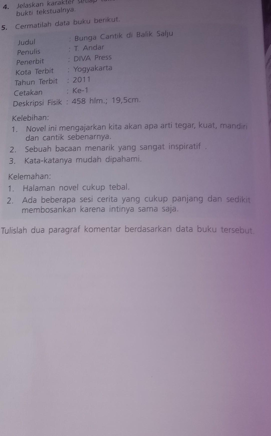 Detail Novel Bunga Cantik Dibalik Salju Nomer 41