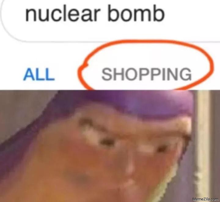 Nuclear Bomb Shopping Meme - KibrisPDR