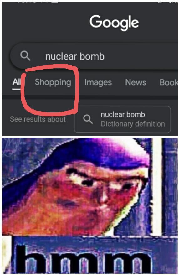 Detail Nuclear Bomb Shopping Meme Nomer 22