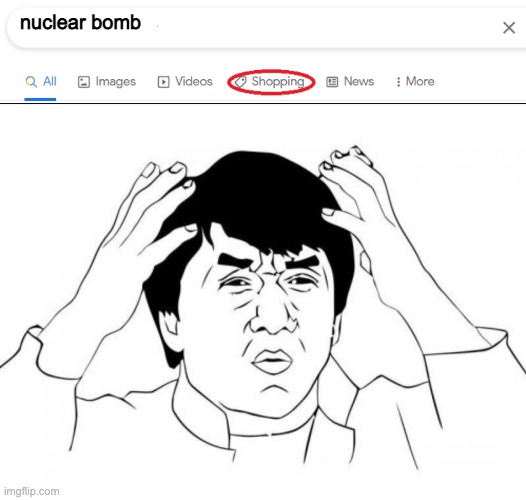 Detail Nuclear Bomb Shopping Meme Nomer 44