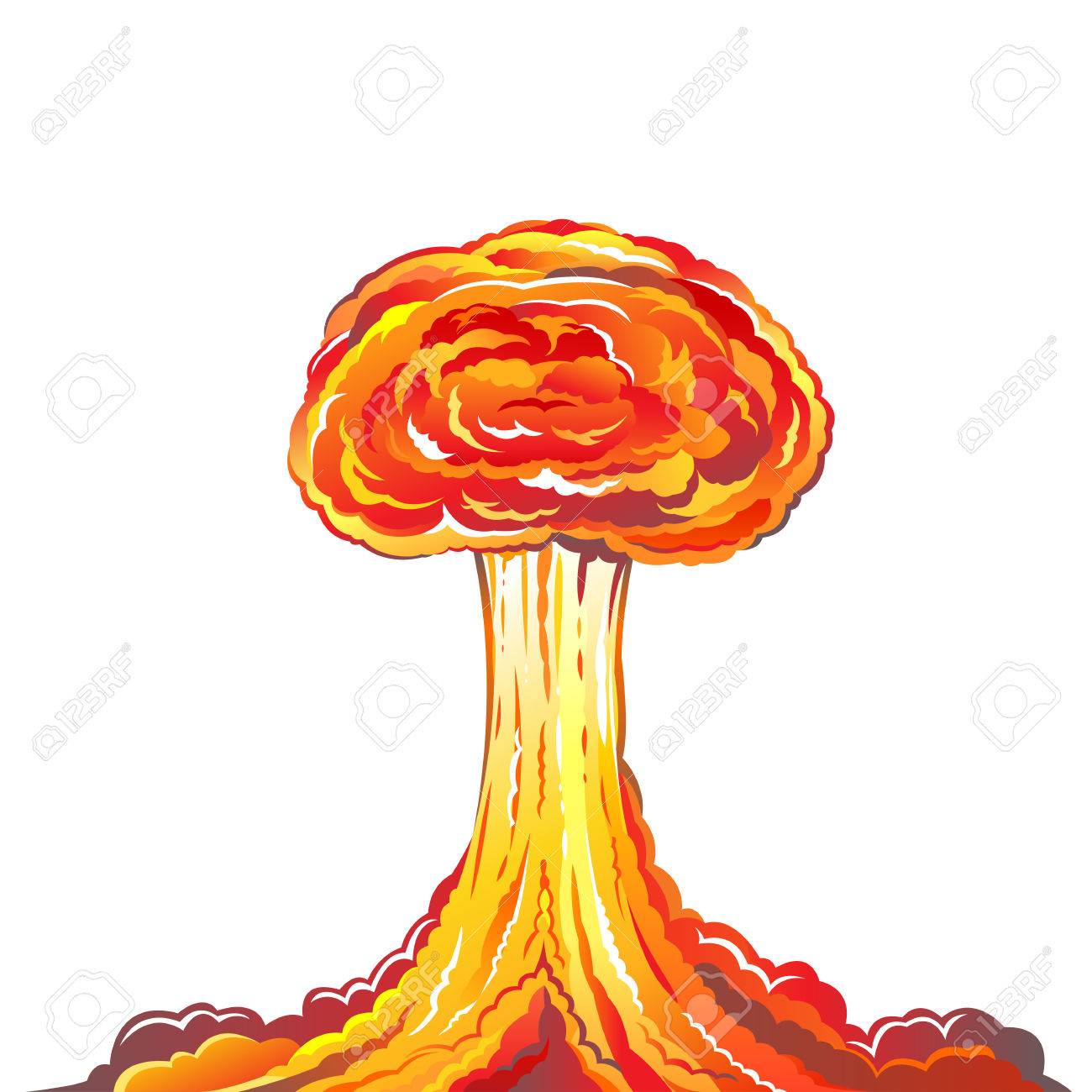 Detail Nuclear Explosion Background Nomer 24