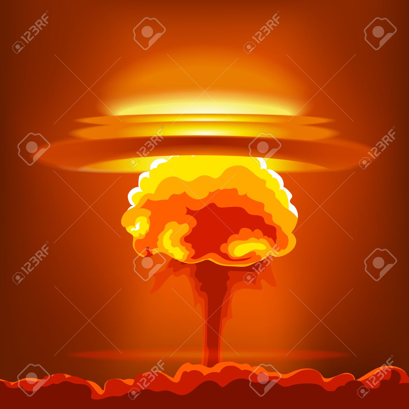 Detail Nuclear Explosion Background Nomer 32