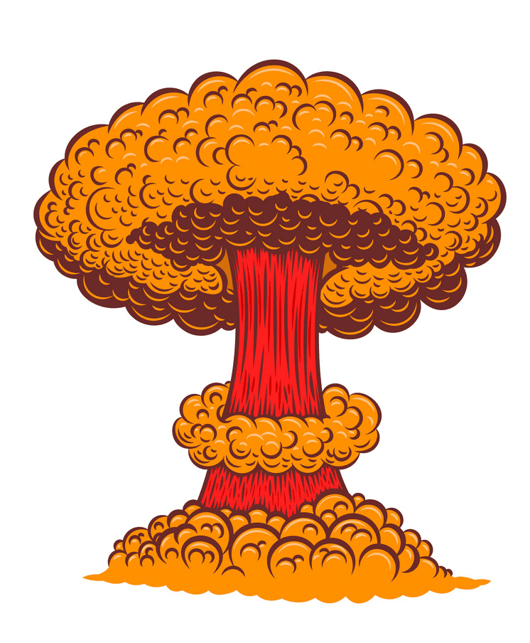 Detail Nuclear Explosion Clipart Nomer 22