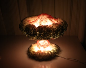 Detail Nuclear Explosion Mushroom Cloud Model Lamp Nomer 13