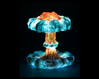 Detail Nuclear Explosion Mushroom Cloud Model Lamp Nomer 38