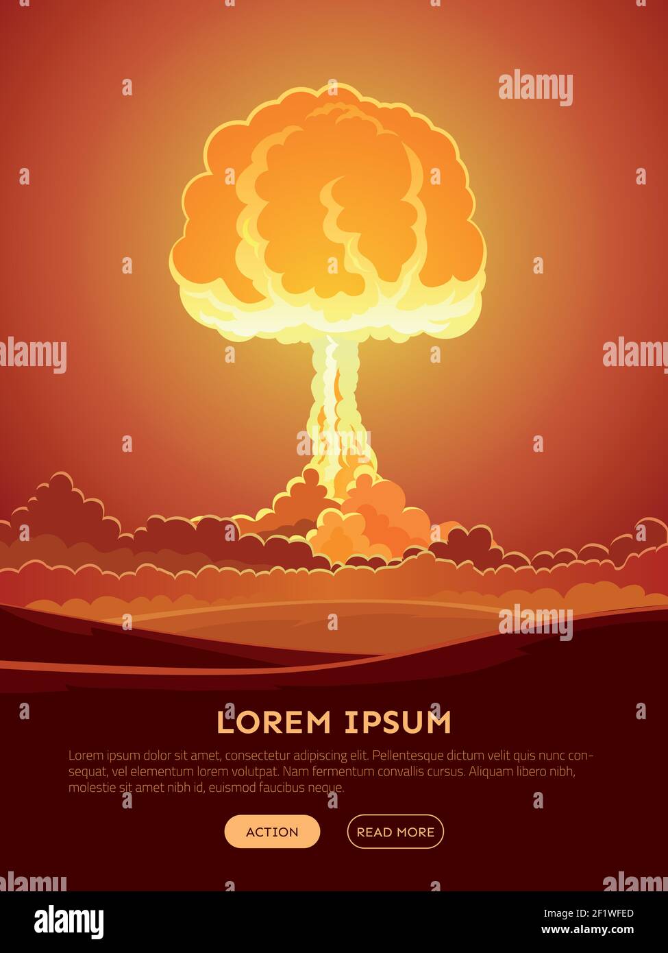 Detail Nuclear Explosion Mushroom Cloud Model Lamp Nomer 50