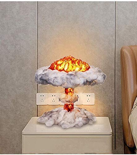 Detail Nuclear Explosion Mushroom Cloud Model Lamp Nomer 53