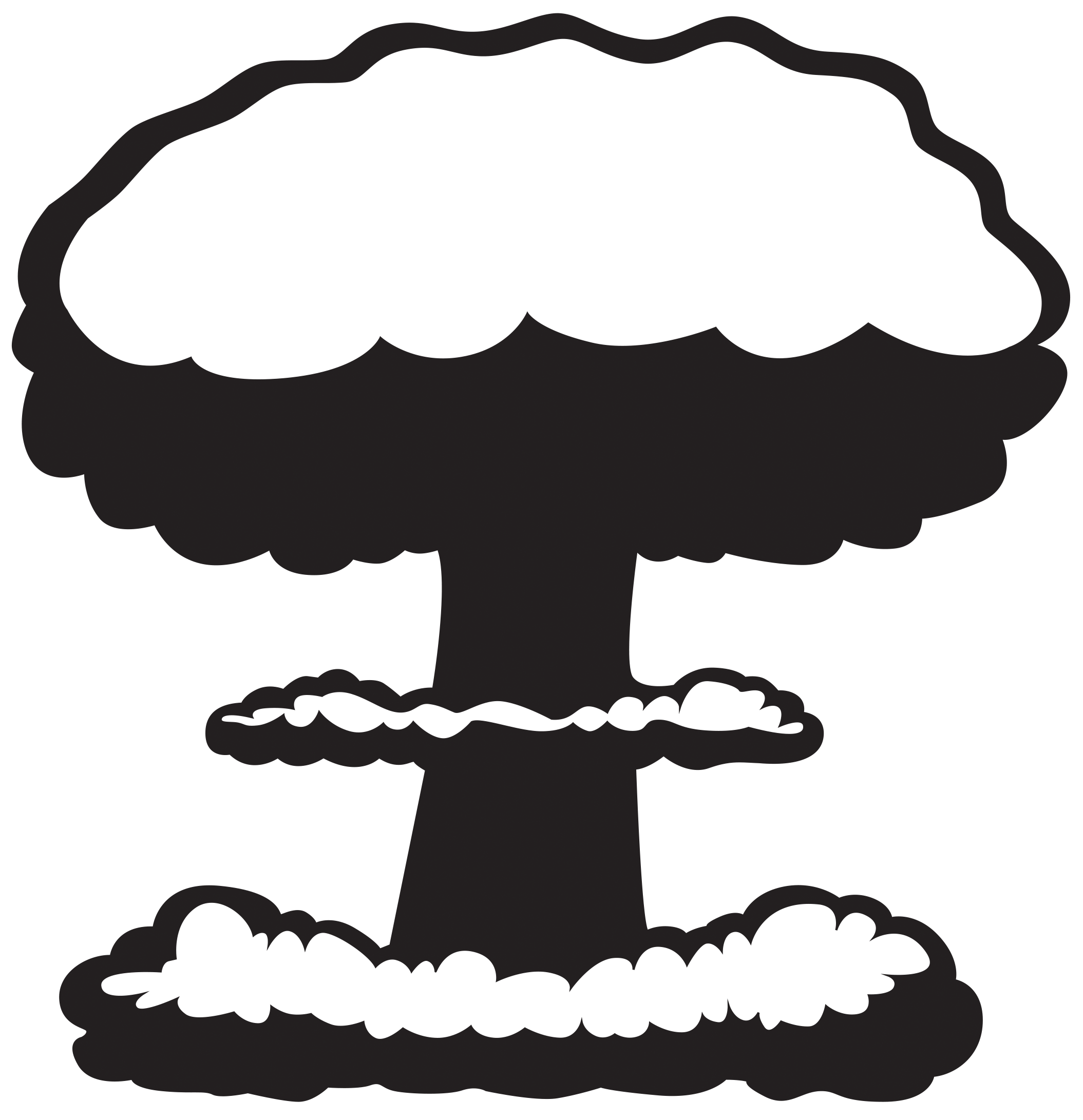 Detail Nuclear Explosion Transparent Background Nomer 27