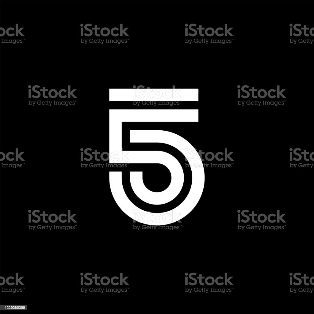 Detail Number 5 Logo Nomer 25