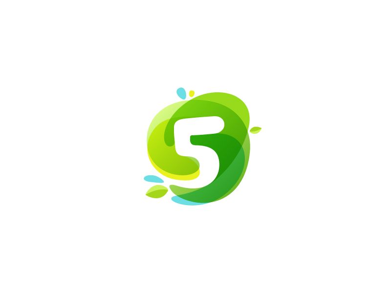 Detail Number 5 Logo Nomer 4