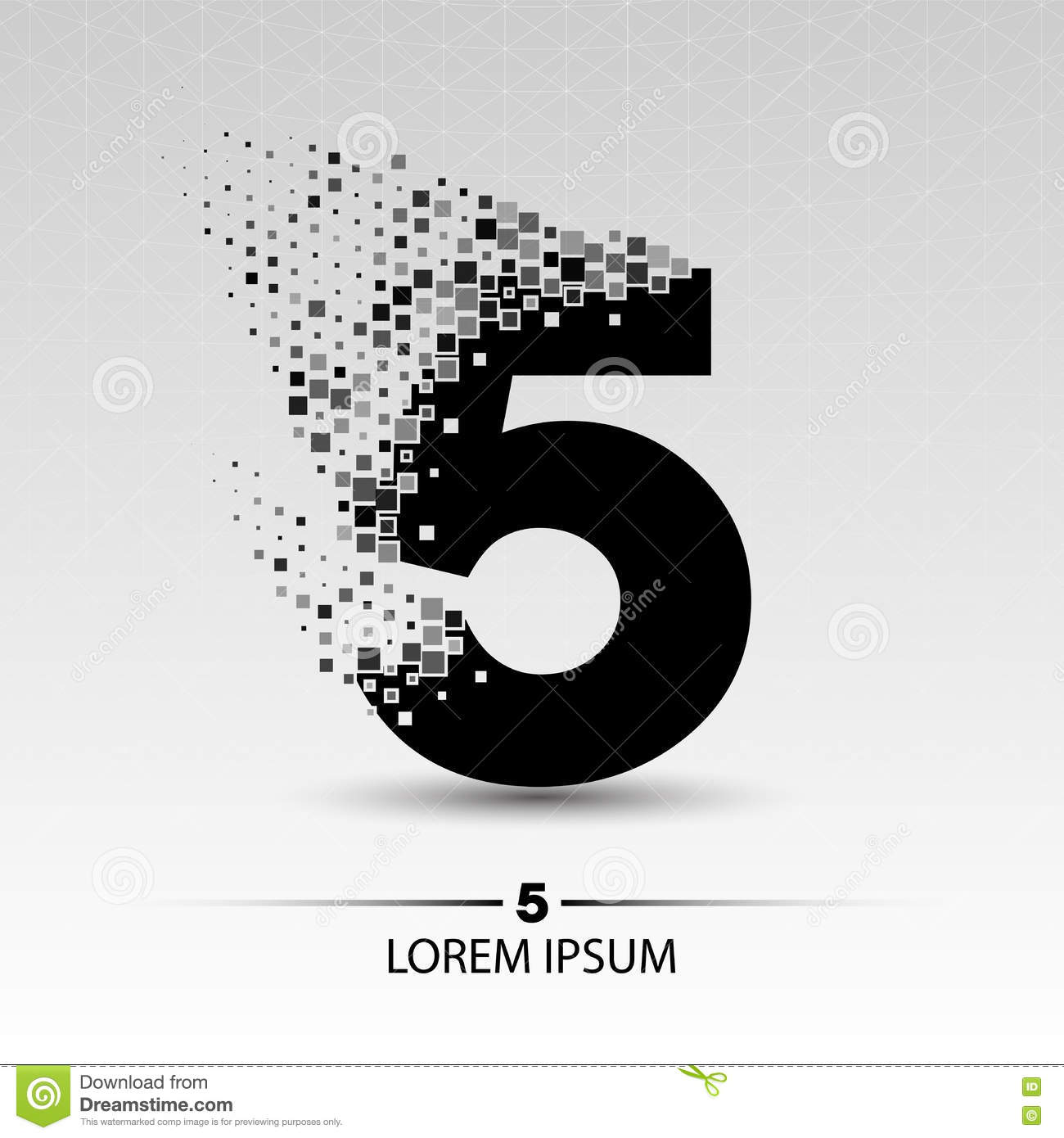 Detail Number 5 Logo Nomer 32