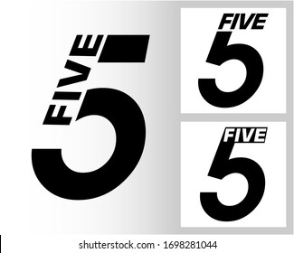 Detail Number 5 Logo Nomer 35