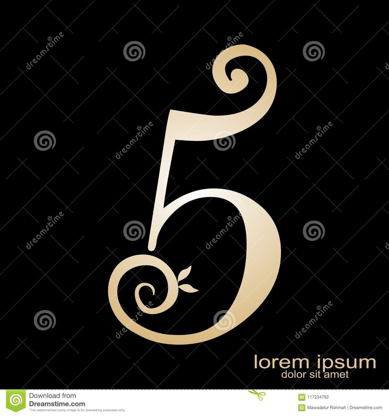 Detail Number 5 Logo Nomer 45