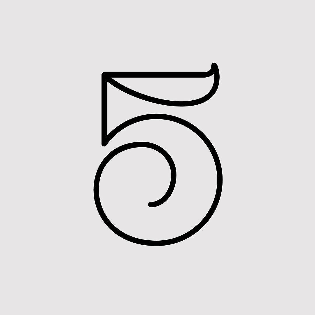 Detail Number 5 Logo Nomer 47