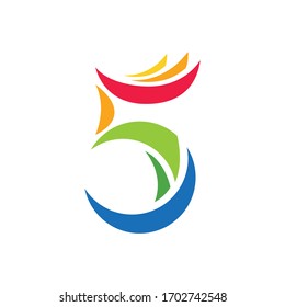 Detail Number 5 Logo Nomer 49