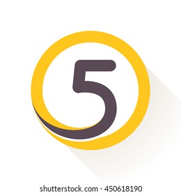 Detail Number 5 Logo Nomer 9