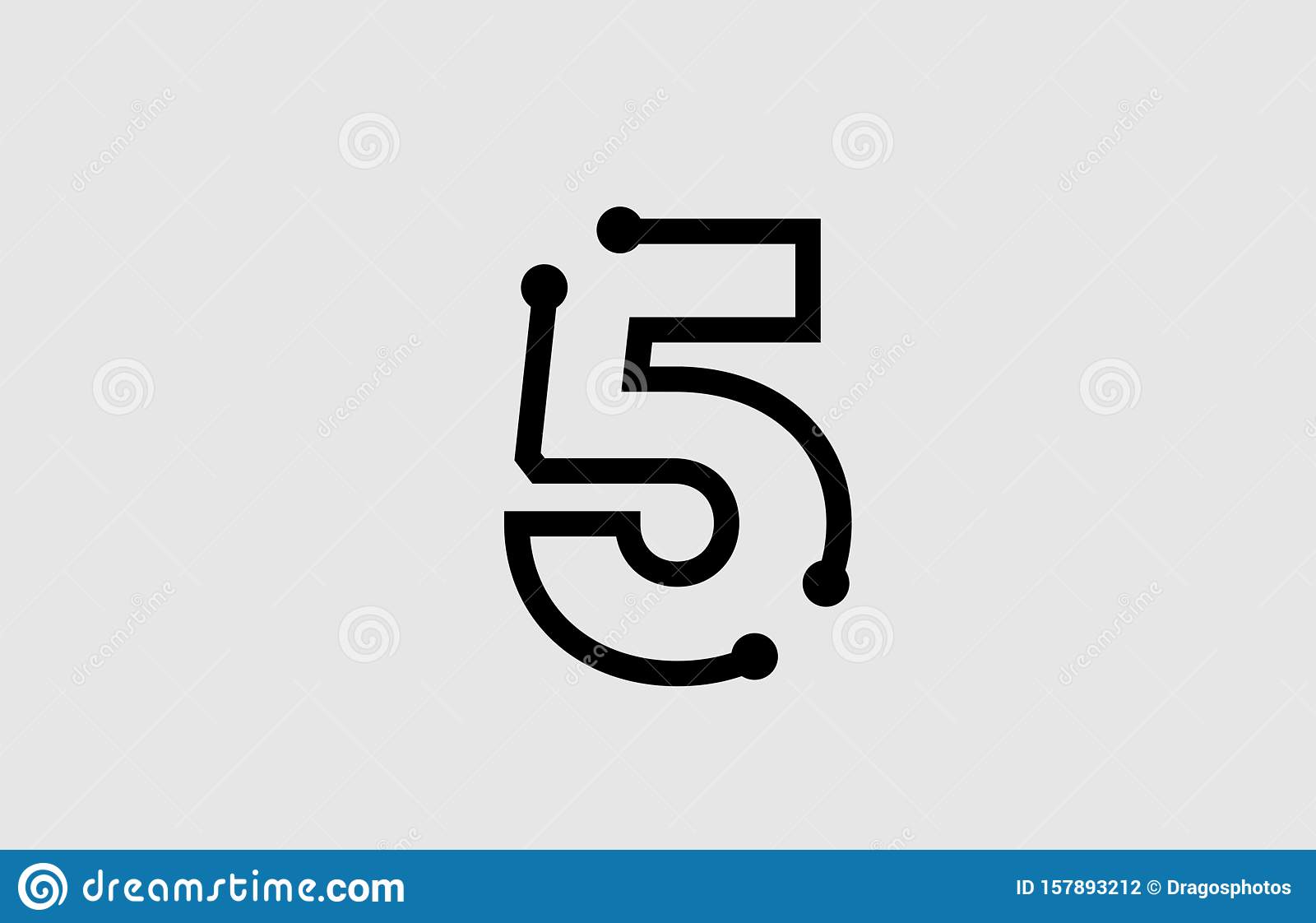 Detail Number 5 Logo Nomer 10