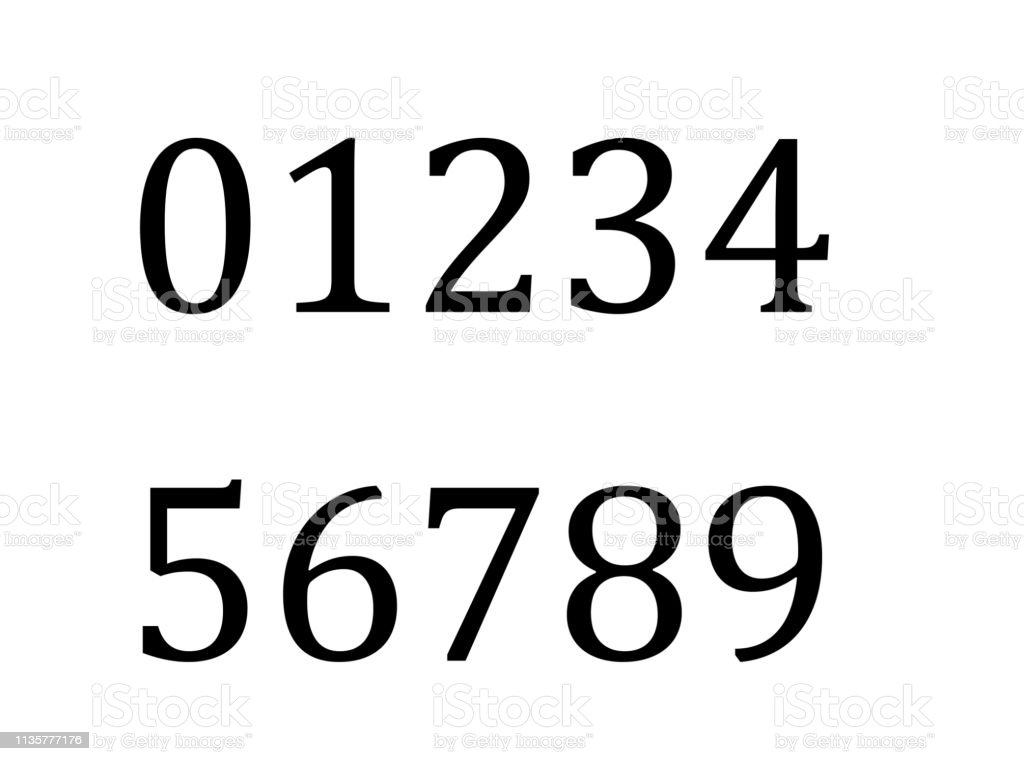 Detail Number Black Nomer 13