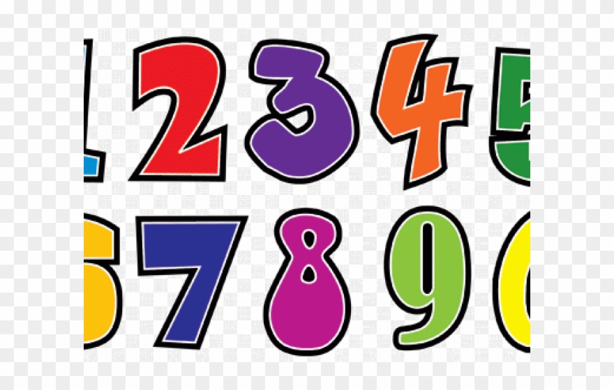 Detail Number Clipart Png Nomer 10