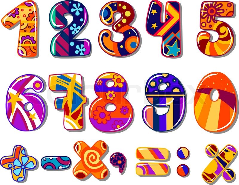 Detail Numbers Design Images Nomer 33