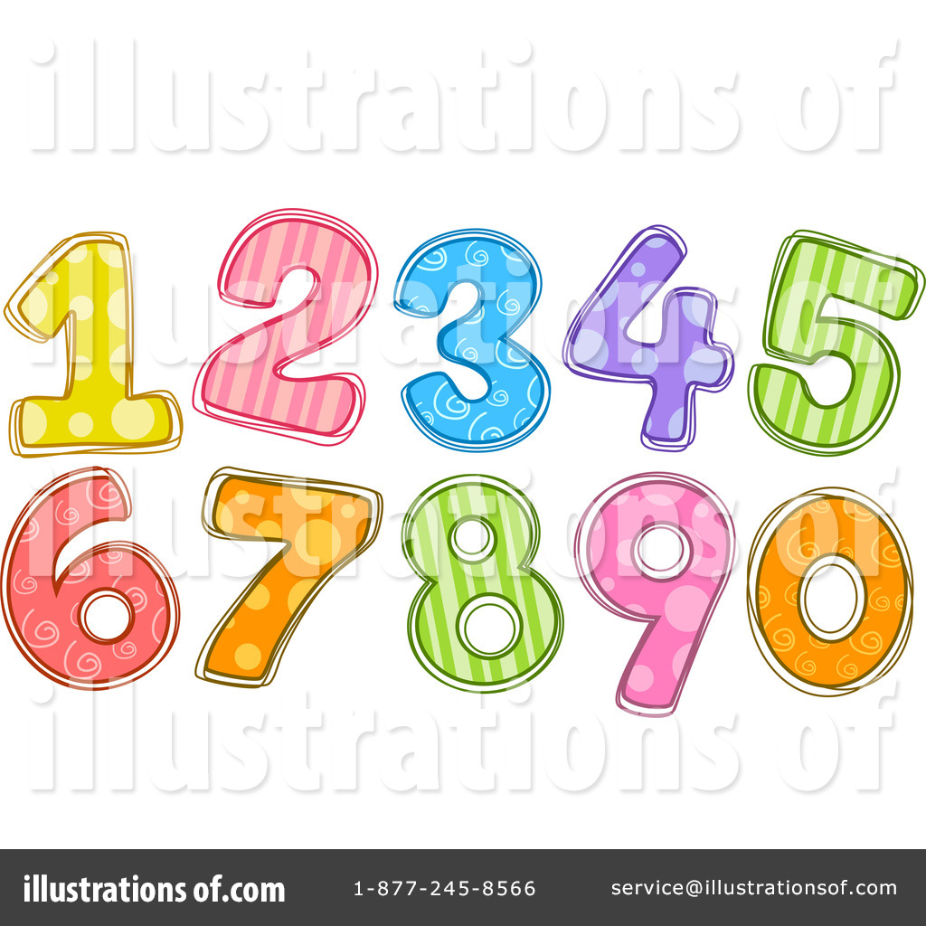Detail Numbers Design Images Nomer 10