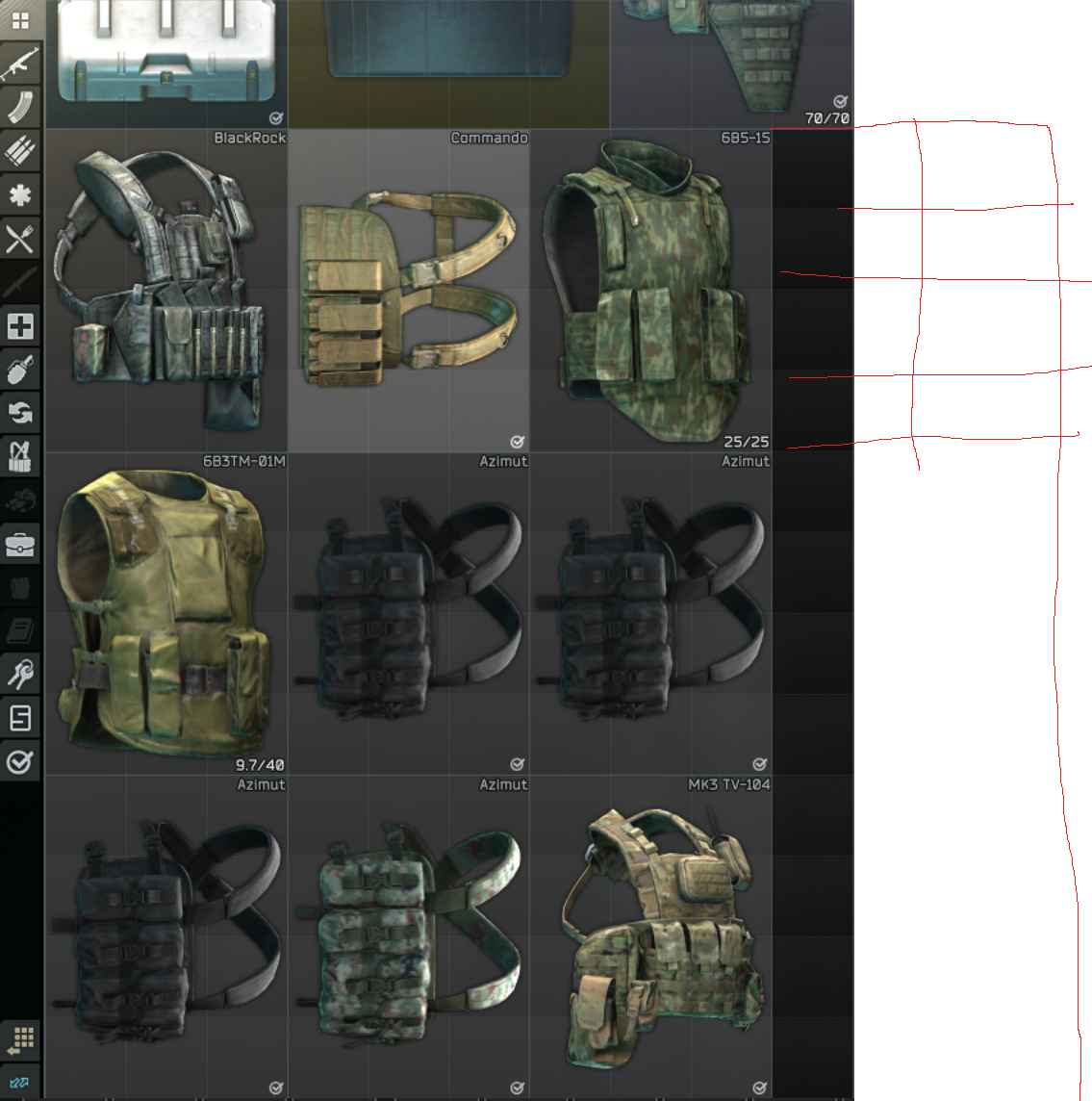 Detail Nuts Tarkov Nomer 11