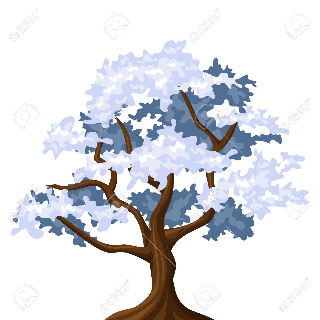 Detail Oak Tree Clipart Nomer 49