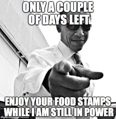 Detail Obama Food Stamp Meme Nomer 5