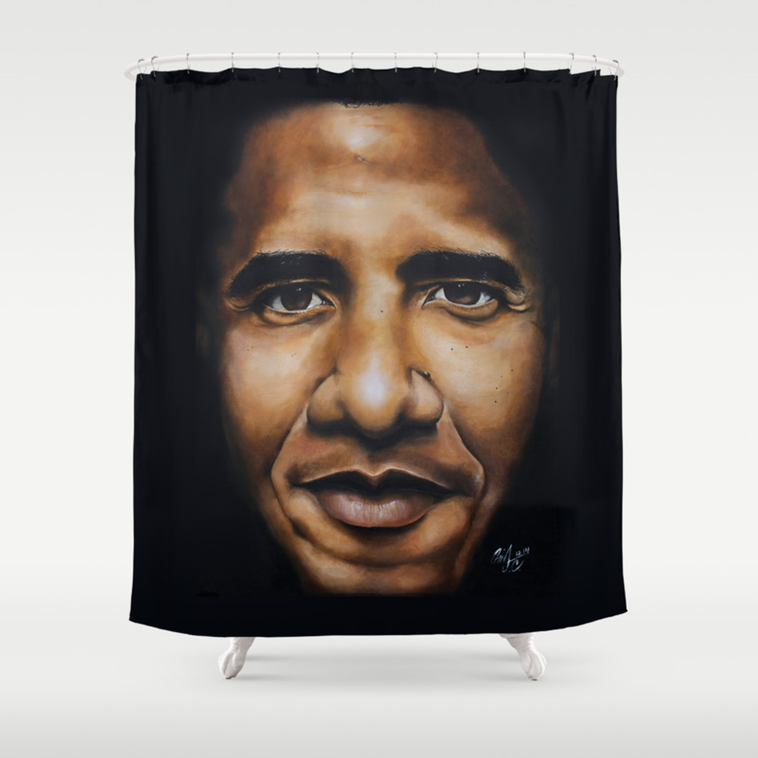 Obama Shower Curtains - KibrisPDR