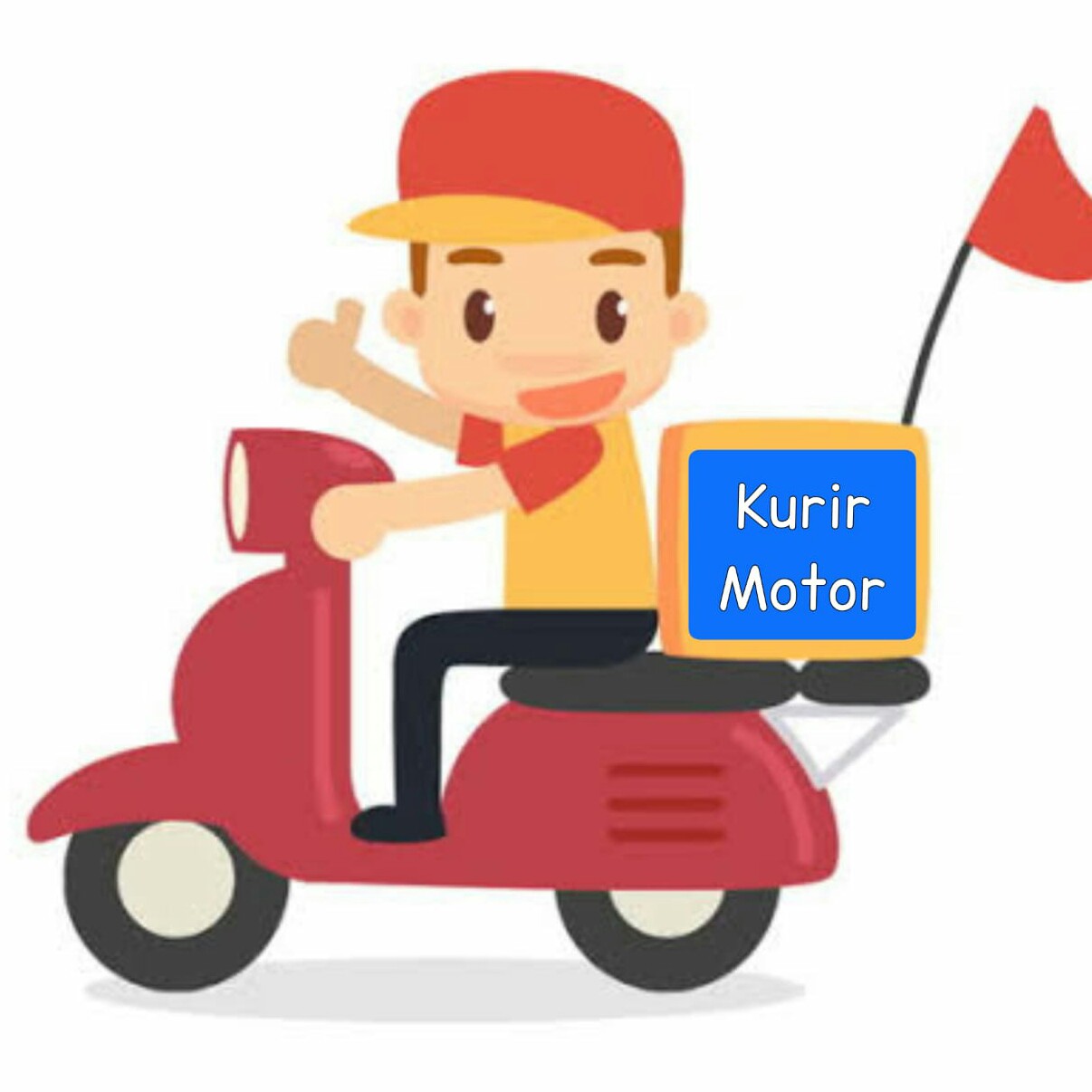 Detail Logo Kurir Motor Keren Nomer 11