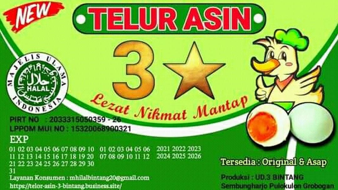 Detail Logo Label Telur Asin Nomer 9
