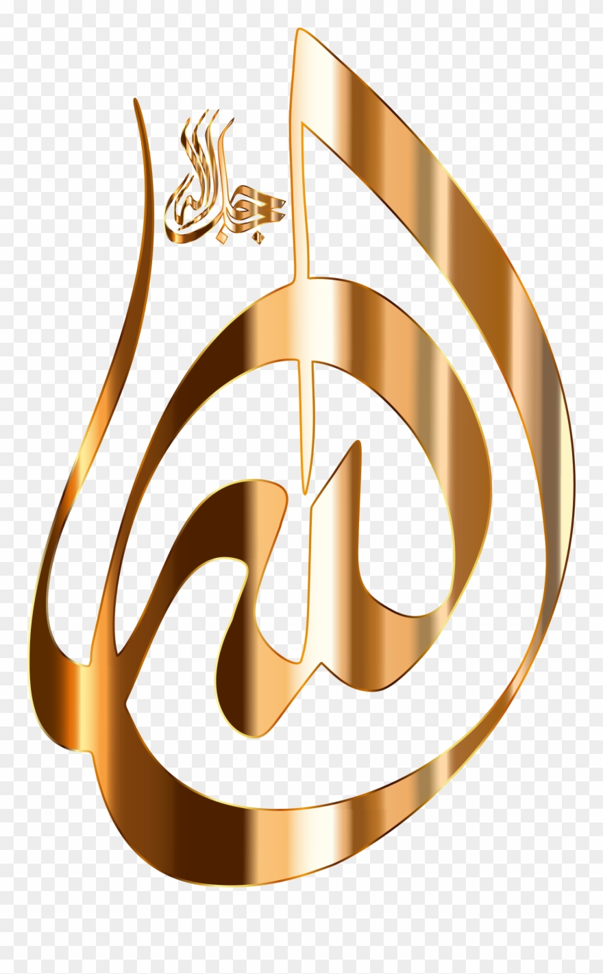 Detail Logo Lafadz Allah Nomer 2