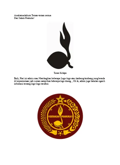 Detail Logo Lambang Pramuka Nomer 35