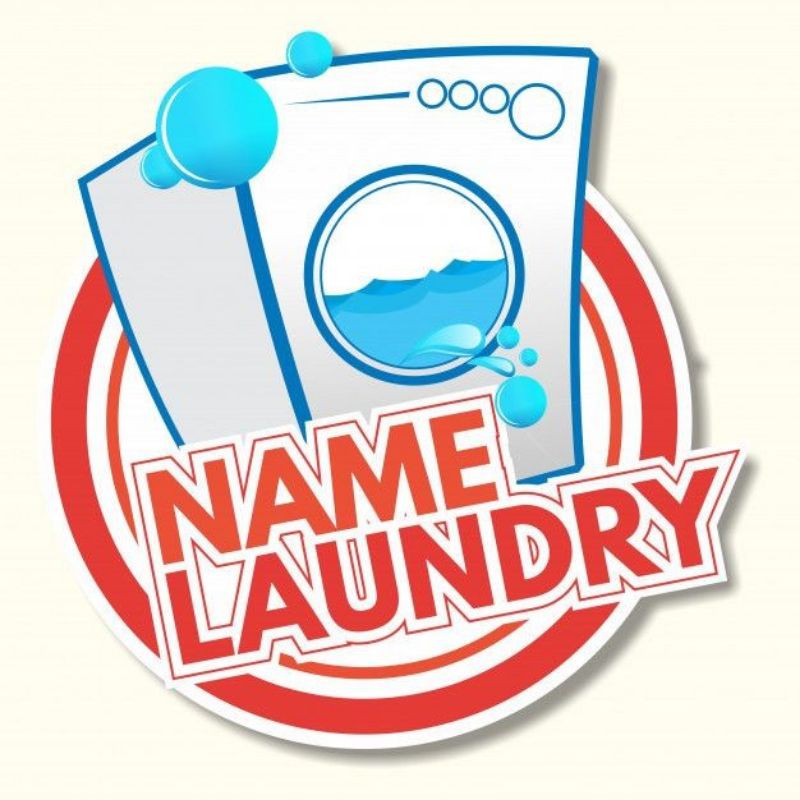 Detail Logo Laundry Baju Nomer 25