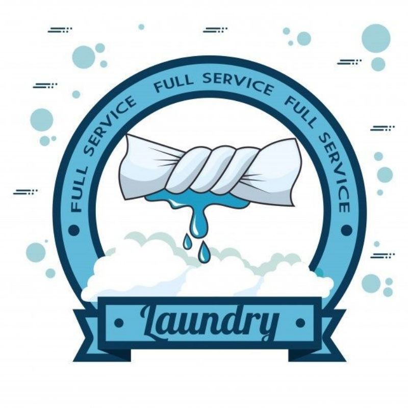 Detail Logo Laundry Baju Nomer 41