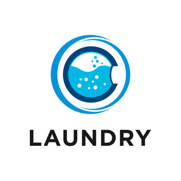 Detail Logo Laundry Baju Nomer 43