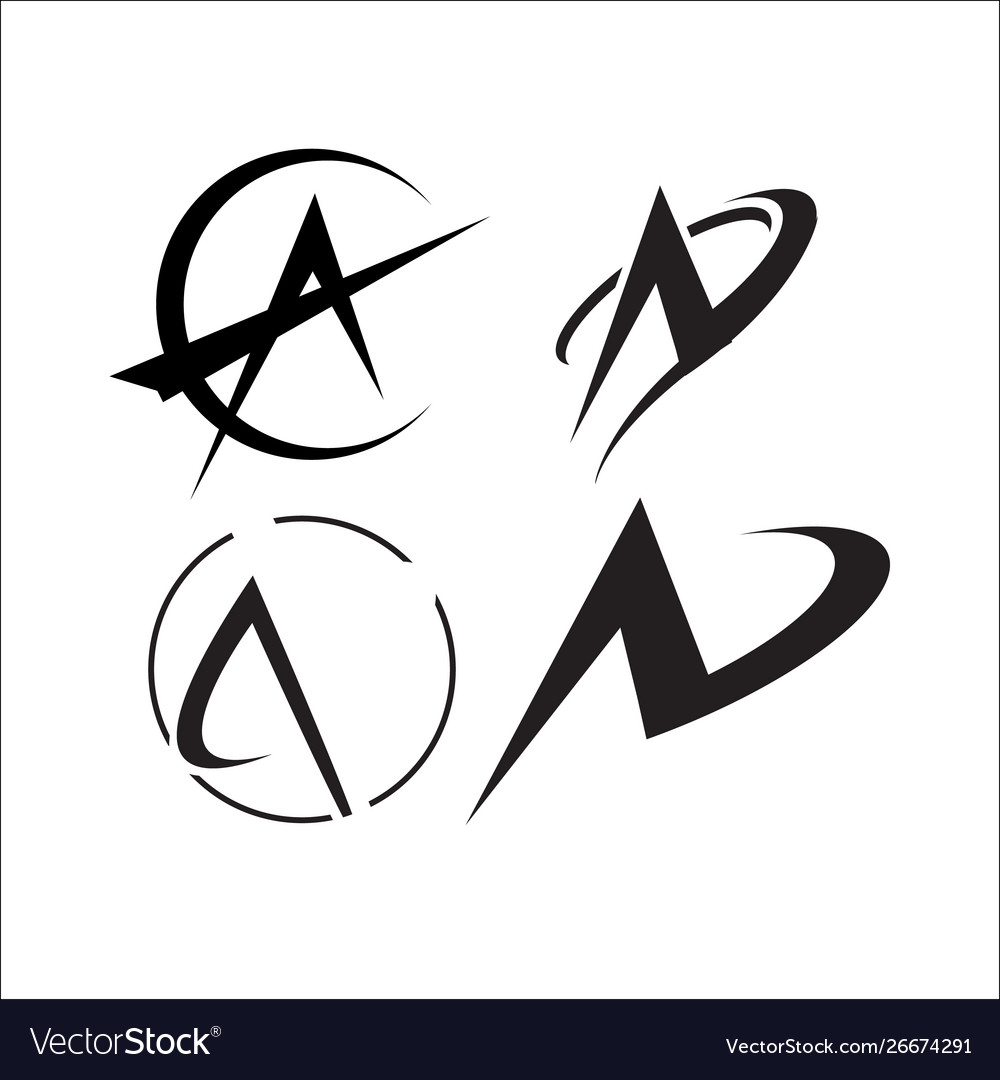 Logo Letter A - KibrisPDR