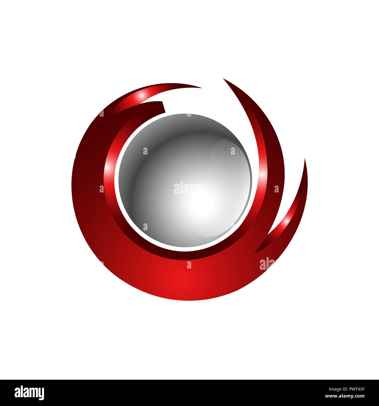 Detail Logo Lingkaran 3d Nomer 2